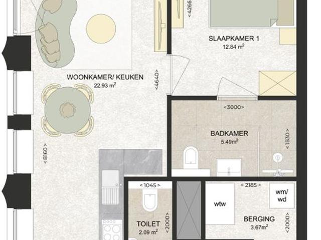 Appartement te huur in Schalkwijk, Haarlem