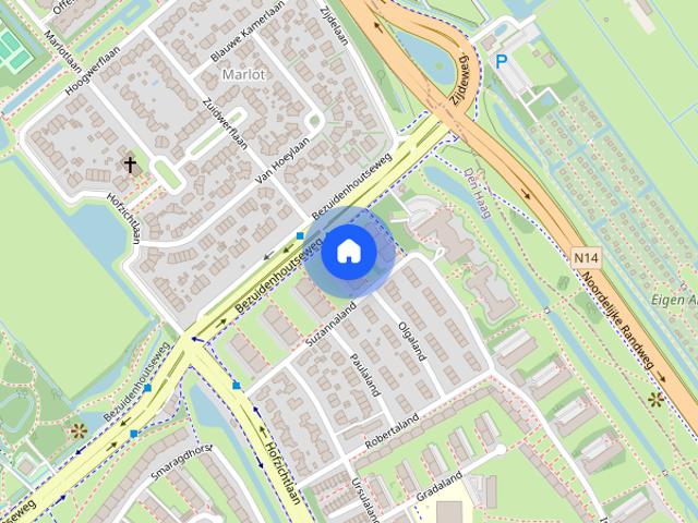 Appartement te huur in Marlot, Zuid Holland