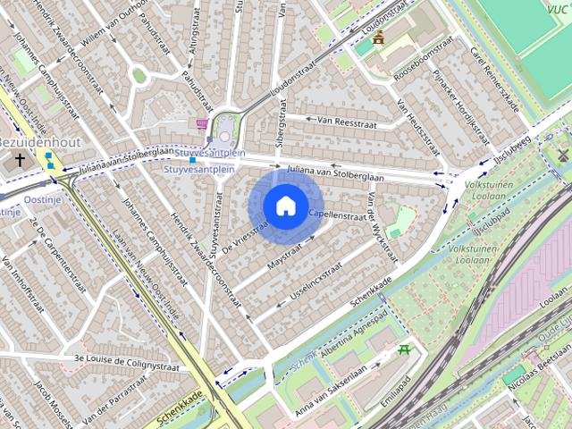 Appartement te huur in Bezuidenhout, Zuid Holland
