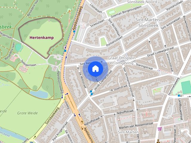 Appartement te huur in Sint Marten/Sonsbeek, Arnhem