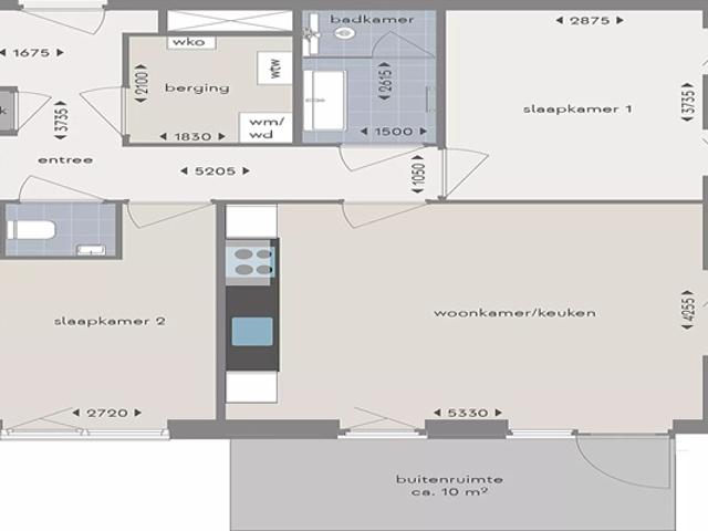 Appartement te huur in Buitenhof, Delft