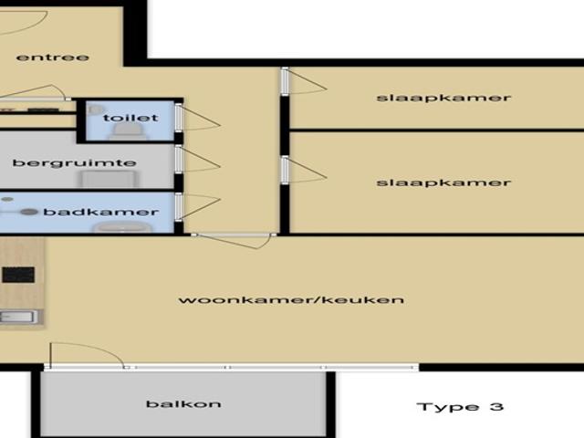 Appartement te huur in Heerenveen, Friesland