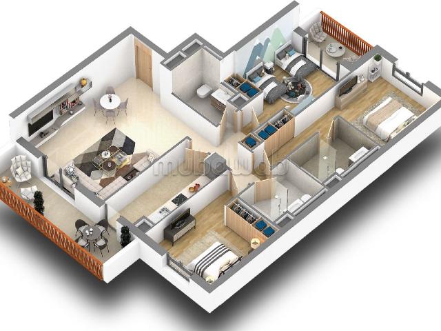 Appartement vente à Gharb-Chrarda-Beni Hssen