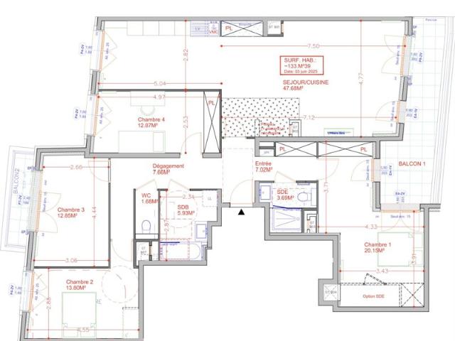 Appartement vente à Nanterre, Levallois-perret