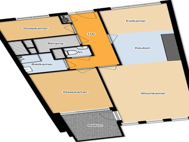 Appartement te huur in Drielanden, Harderwijk