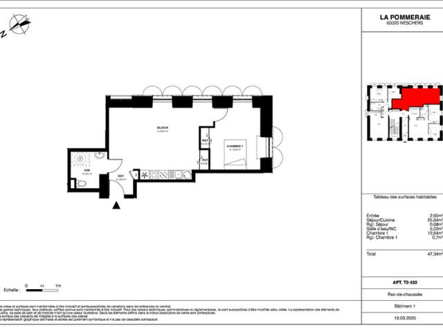 Appartement location à Issoire, Neschers