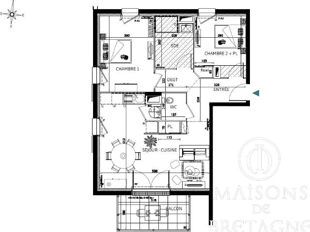 Appartement vente à Nizon, Pont-Aven