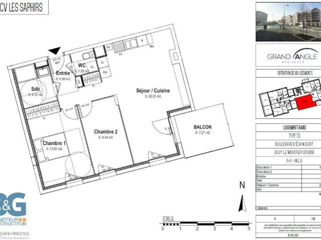 Appartement location à La Hayette, Jouy-le-Moutier