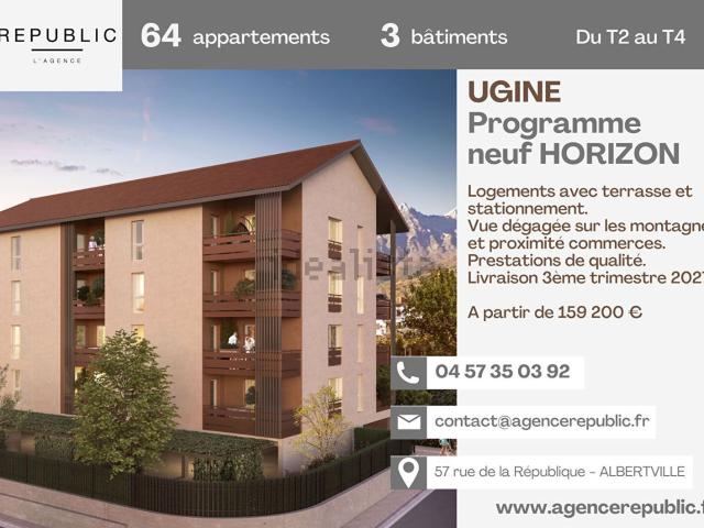 Appartement vente à Les Corrues, Ugine