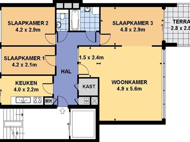 Appartement te huur in Amersfoort