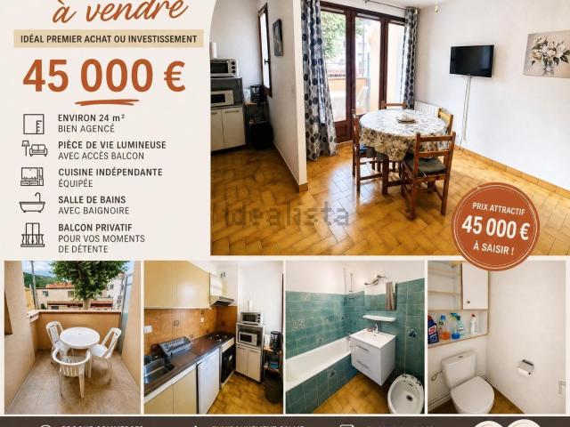 Appartement vente à Vernet-les-Bains, Pyrénées-Orientales