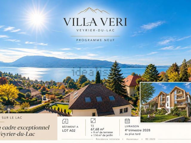 Appartement vente à Les Mottes, Veyrier-du-Lac