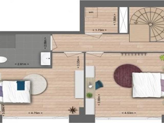 Appartement te huur in Winkelcentrum Overvecht, Haarzuilens