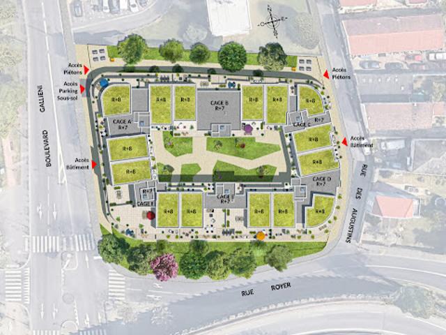 Appartement vente à Nanterre, Villeneuve-la-garenne