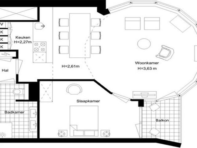 Appartement te huur in Oost, Amsterdam