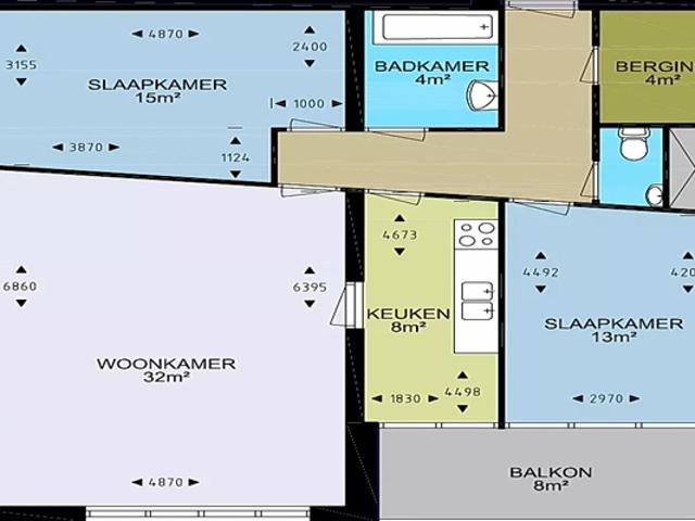 Appartement te huur in Overtoomse Veld, Amsterdam