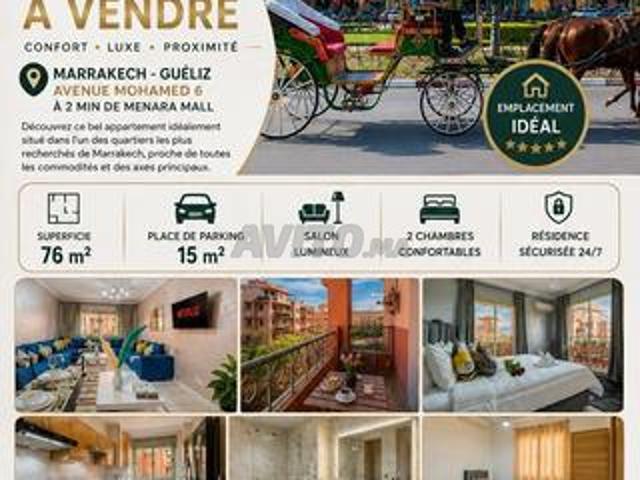 Appartement location à Gueliz, Marrakech