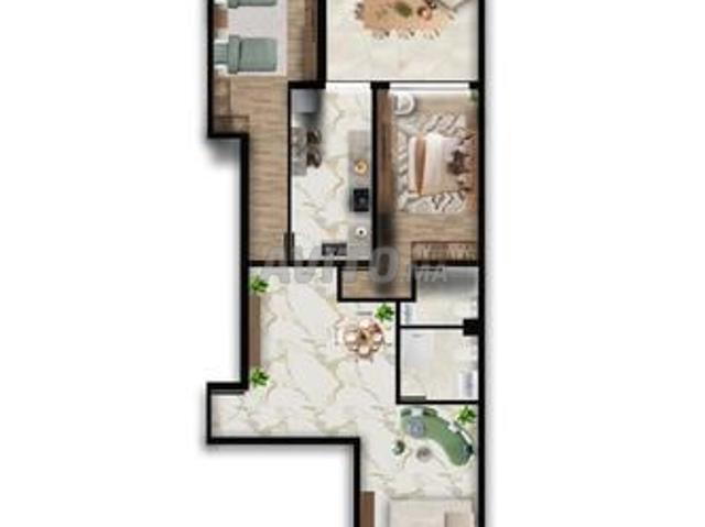 Appartement vente à Bouskoura, Gharb-Chrarda-Beni Hssen