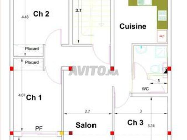 Appartement vente à Saida