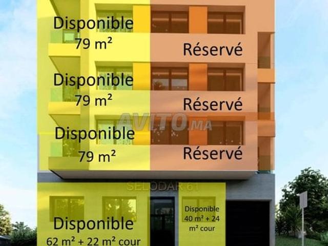 Appartement vente à Témara