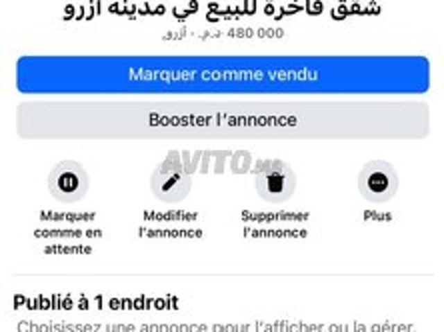 Appartement vente à Azrou