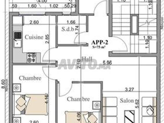 Appartement vente à Anfa, Gharb-Chrarda-Beni Hssen