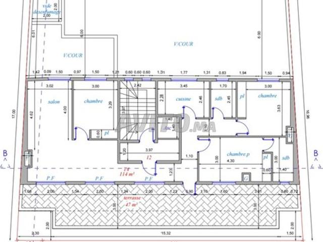 Appartement vente à Lyautey