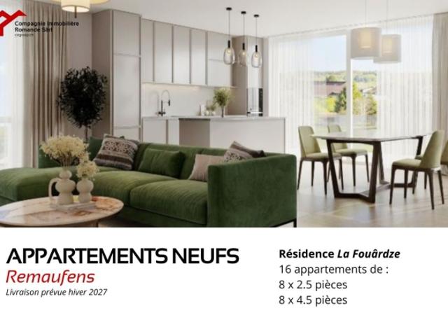 Wohnung kaufen in Remaufens, Freiburg