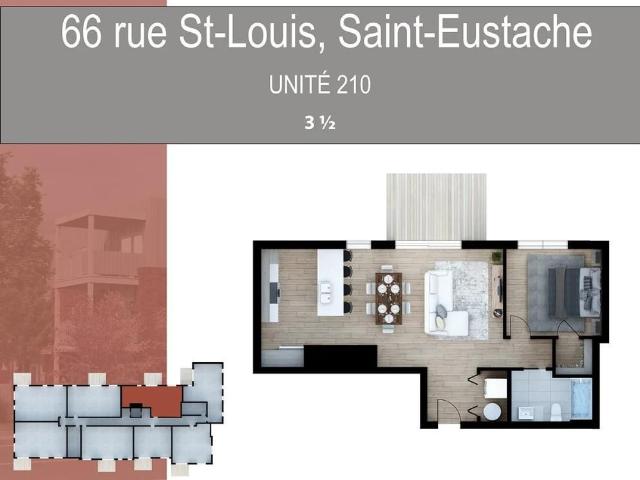 Apartment for rent in Laurentides, Quebec