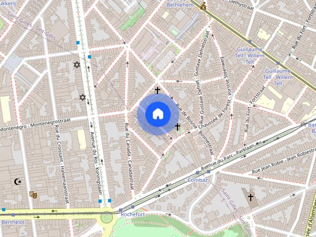 Appartement location à Saint-gilles, Bruxelles