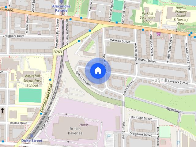 Apartment for rent in Haghill, Glasgow