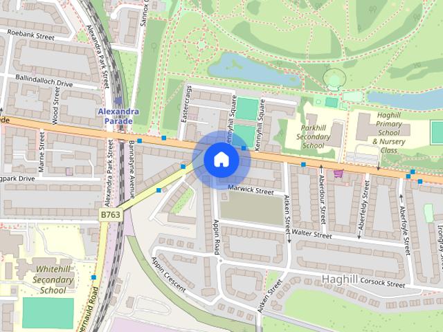 Apartment for rent in Haghill, Scotland