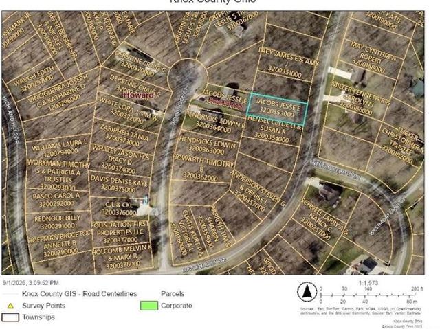 Land for sale in Howard, Ohio