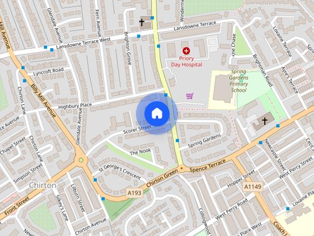 Apartment for rent in Chirton, North Shields