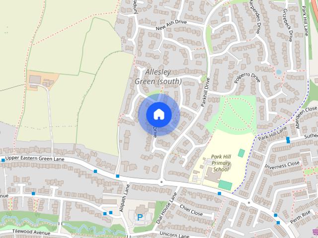 House for rent in Mount Nod, Allesley