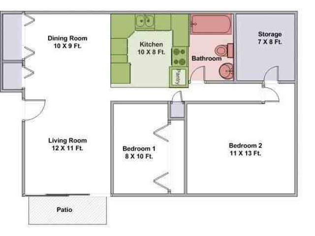 Apartment for rent in Big Rapids, Mecosta County