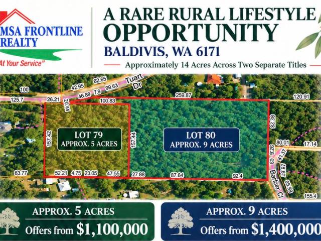 Land for sale in Baldivis, Western Australia