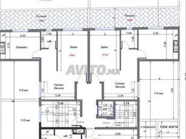 Appartement vente à Lyautey