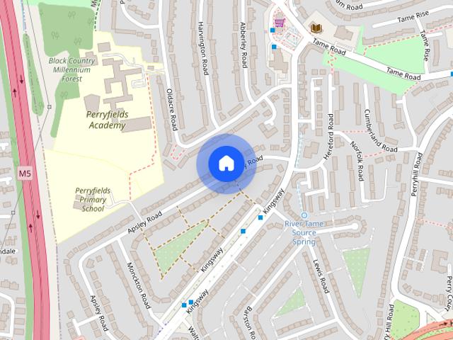 House for rent in Brandhall, Sandwell