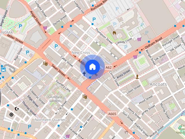 Apartment for rent in New Cross, Manchester