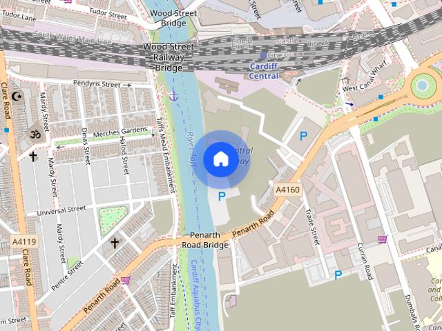 Apartment for rent in Brewery Quarter, Cardiff