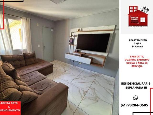 Apartamento venda em Região Geográfica Imediata de Luziânia, Região Integrada de Desenvolvimento do Distrito Federal e Entorno