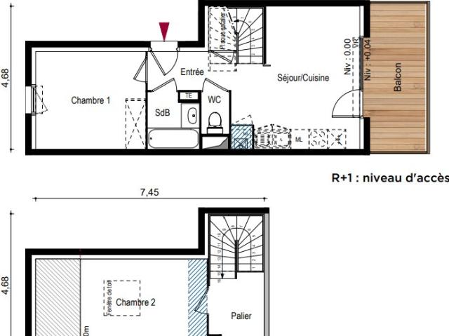 Duplex vente à Toulouse, Bruguières