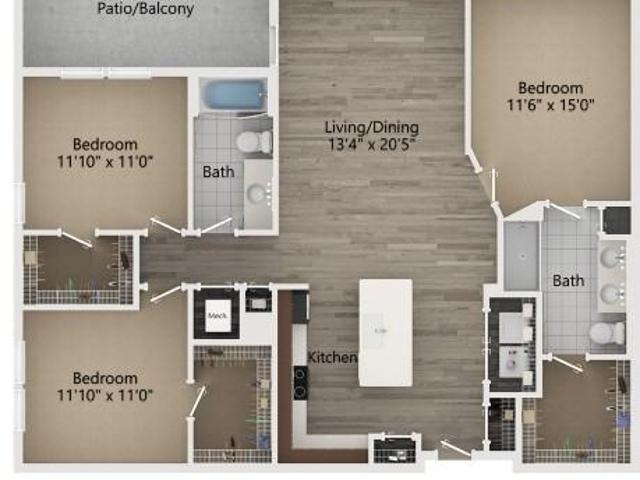 Apartment for rent in Palm Bay, Florida
