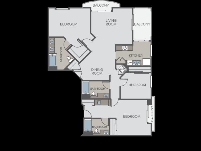 Apartment for rent in Canoga Park, California