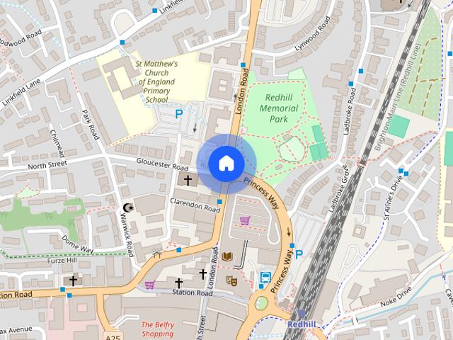 Apartment for rent in Redhill, Reigate and Banstead