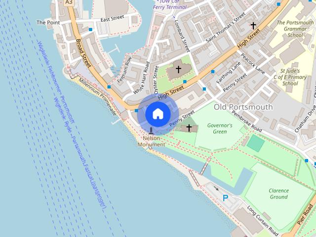 Apartment for rent in Old Portsmouth, Portsmouth