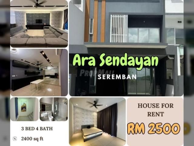 House for rent in Sendayan Village, Negeri Sembilan