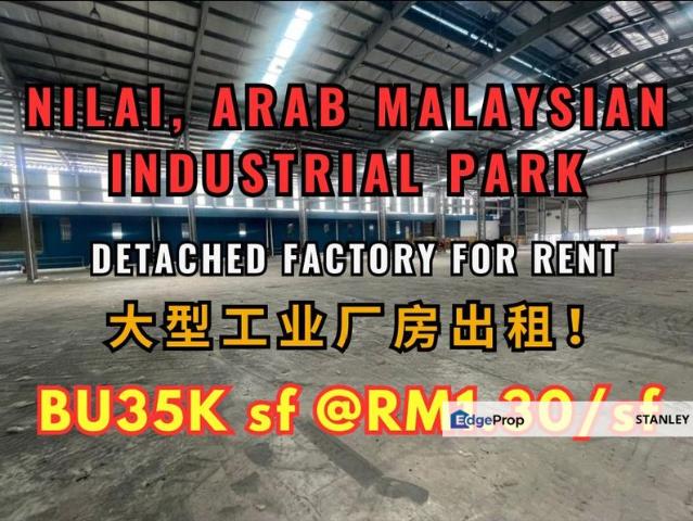 Warehouse for rent in Seremban, Negeri Sembilan