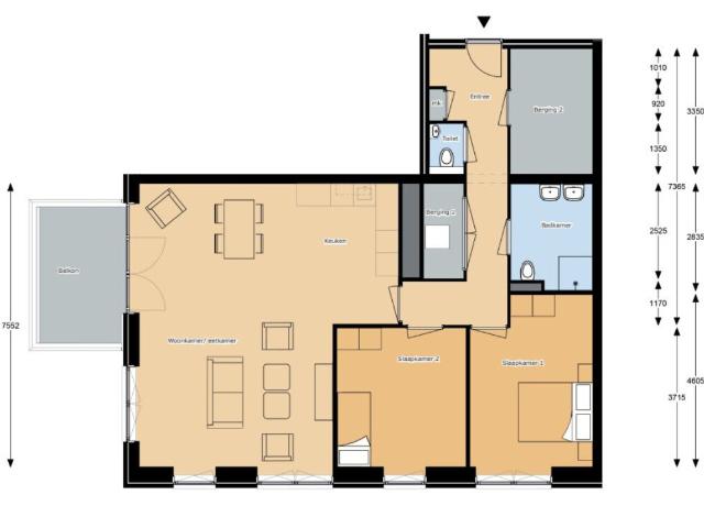 Appartement te huur in Amersfoort, Schuilenburg